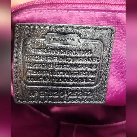 Coach Madison Gathered Twist Leather Satchel. This limited edition 2013 Vintage.